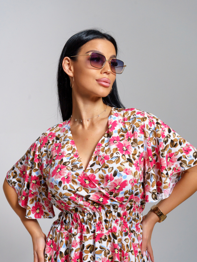 Ирис(цветы) платье