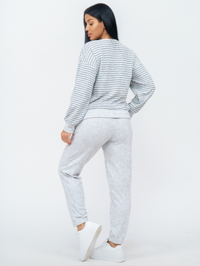 Вита(серый меланж) костюм