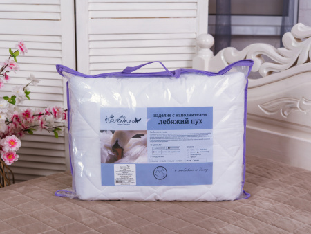 Одеяло "Лебяжий пух" облегченное п/э (бел)