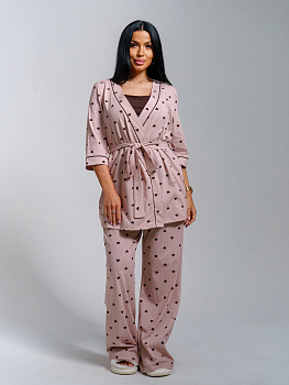 Асти(шоколад) пижама р.58