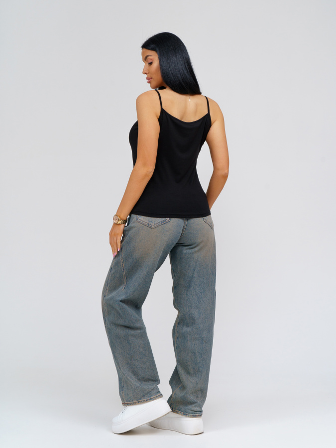 Леди топ (чёрный)