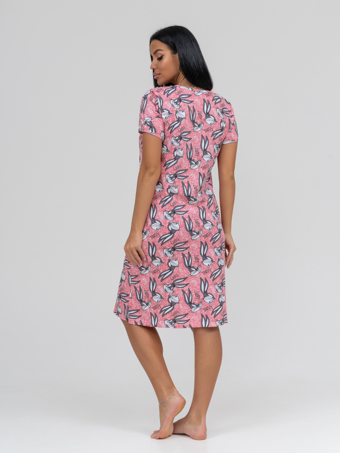 Зая (розовый) халат