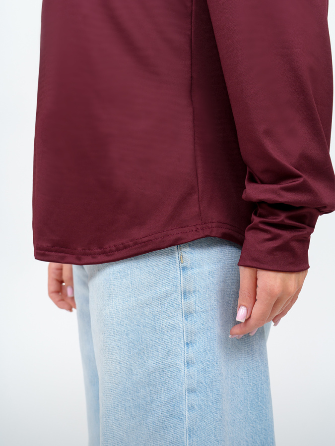 Рапсодия(бордо) блузка