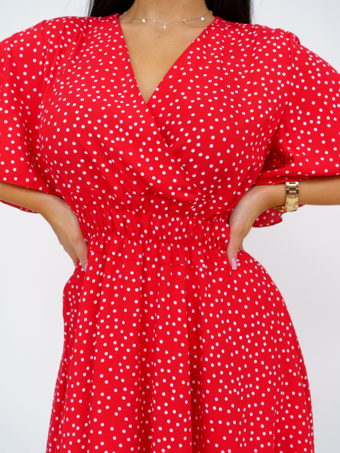 Ирис(красный) платье