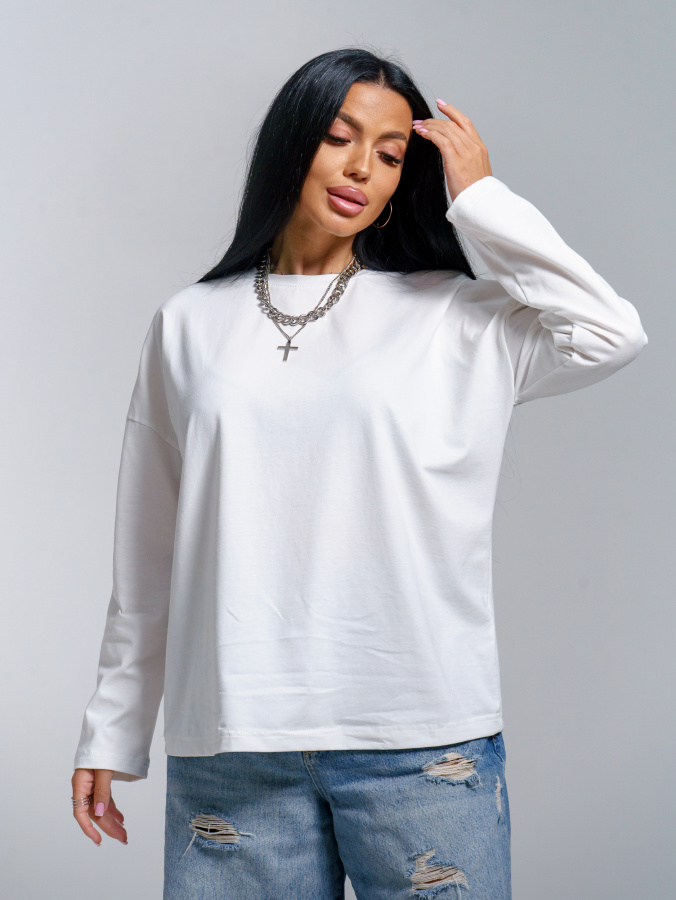 Лика(экрю) лонгслив