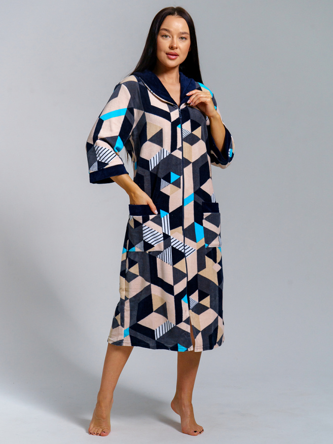 Амалия(бирюза) халат