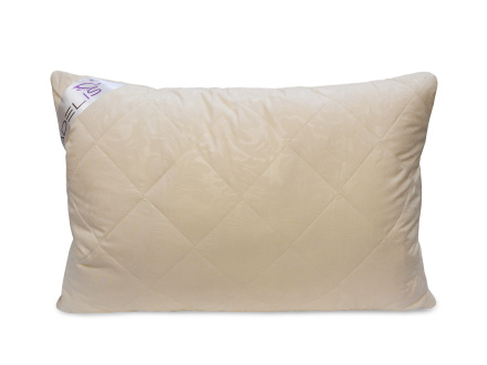 Подушка "Верблюжья шерсть" микрофибра (беж) на молнии