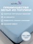 Простынь на резинке поплин