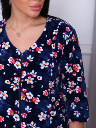 Азалия(индиго) халат