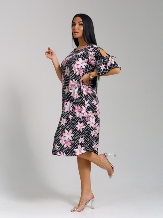 Лилия(чёрный) платье