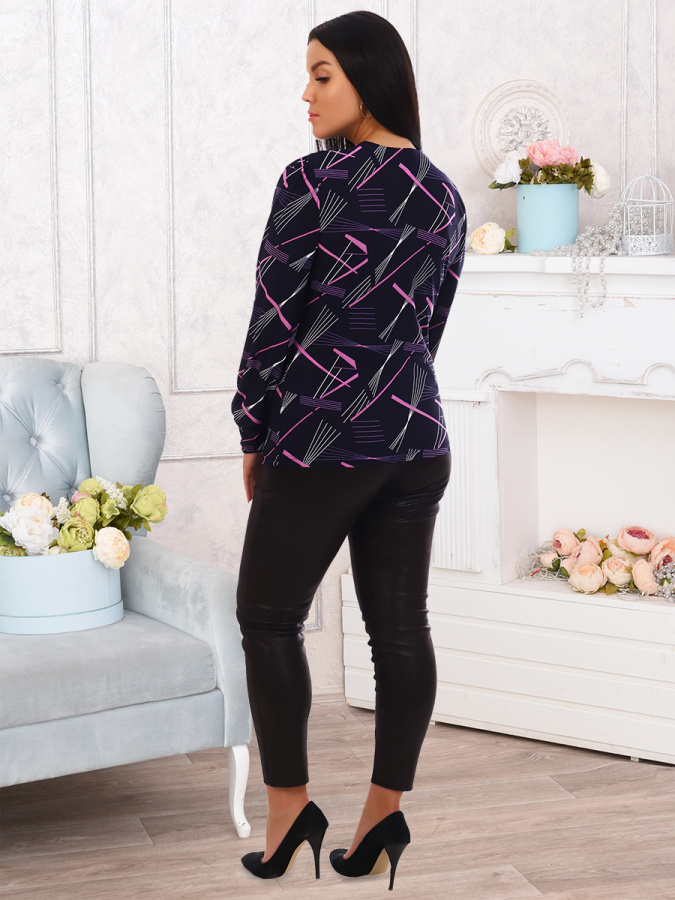 Мадрид(сирень) толстовка(джемпер)