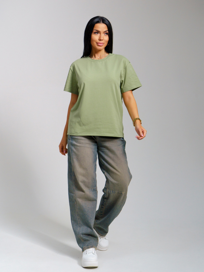 Оливия(олива) футболка