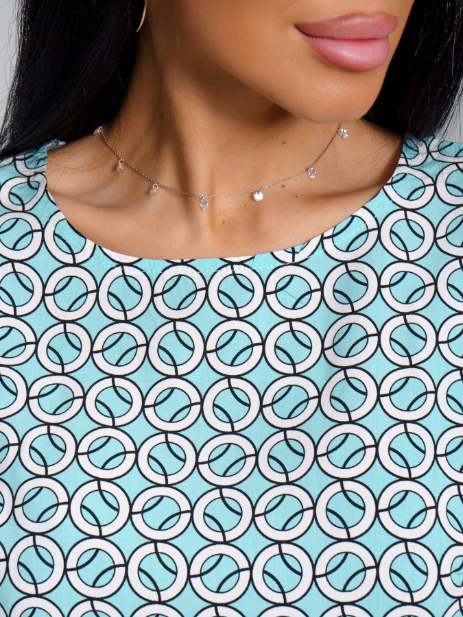 Ассоль(мятные кольца) платье