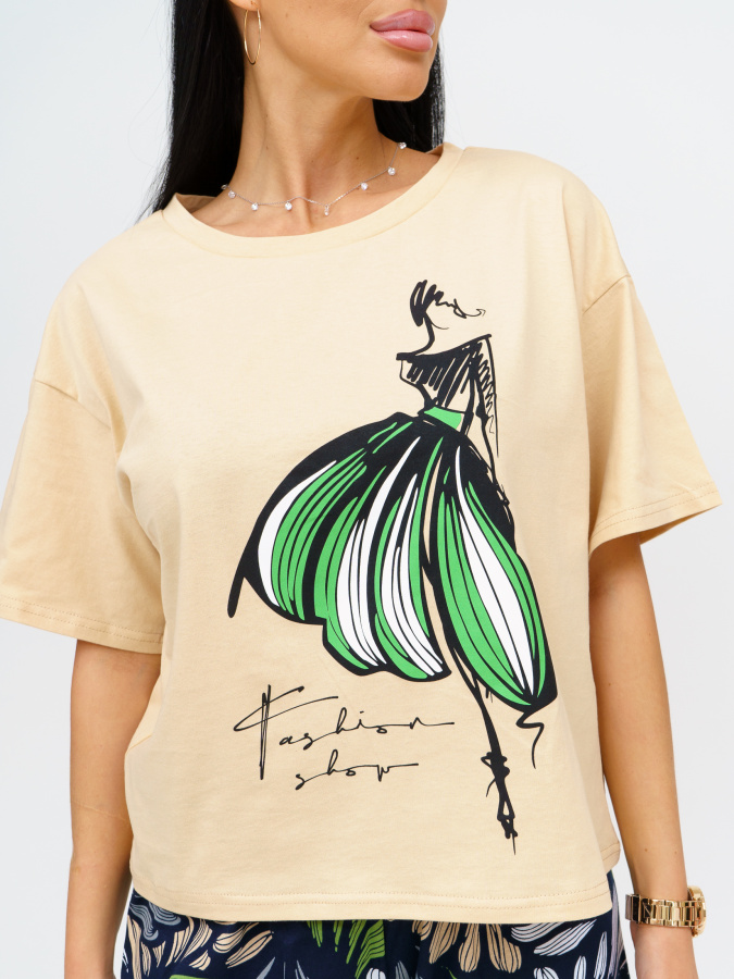 Танец(песок) футболка+брюки