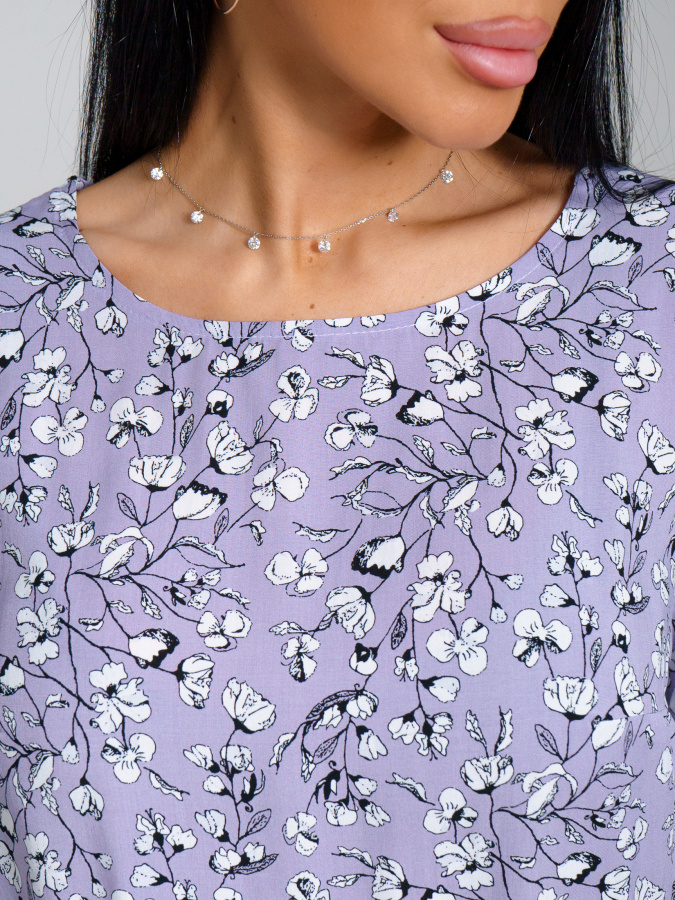 Кармен(лаванда) платье