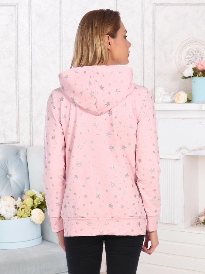 Зарина (звезда) толстовка жен. интерлок