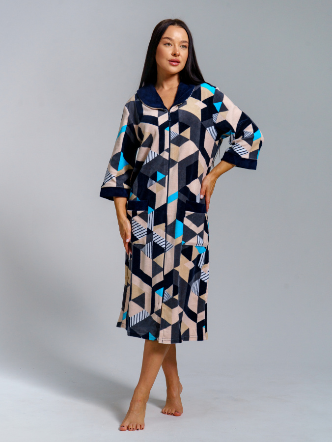 Амалия(бирюза) халат