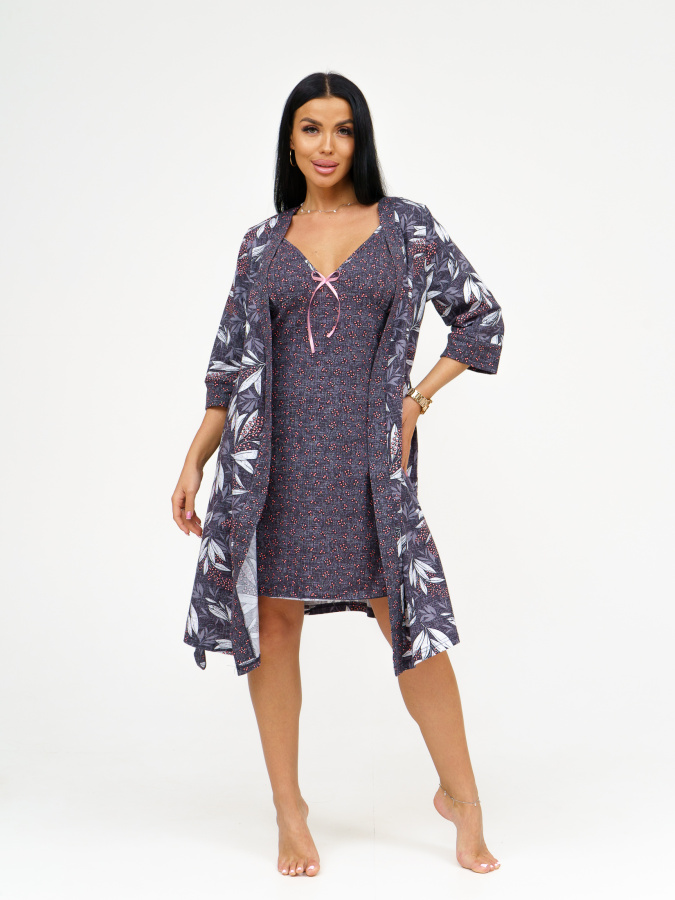 Мимоза(графит) комплект