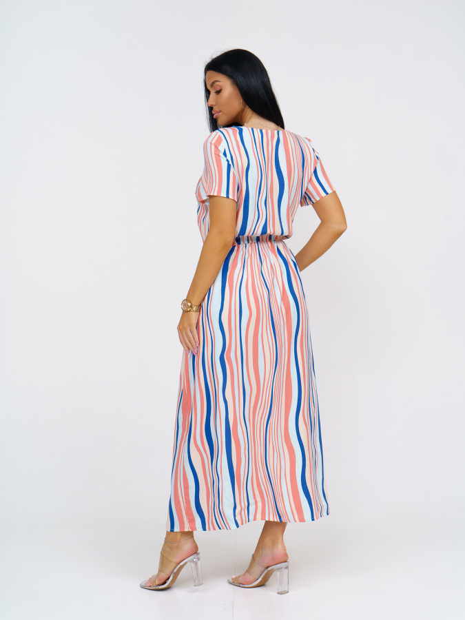 Ассоль(волна коралл) платье