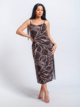 Ника(шоколадный узор) сорочка ноч. р.56