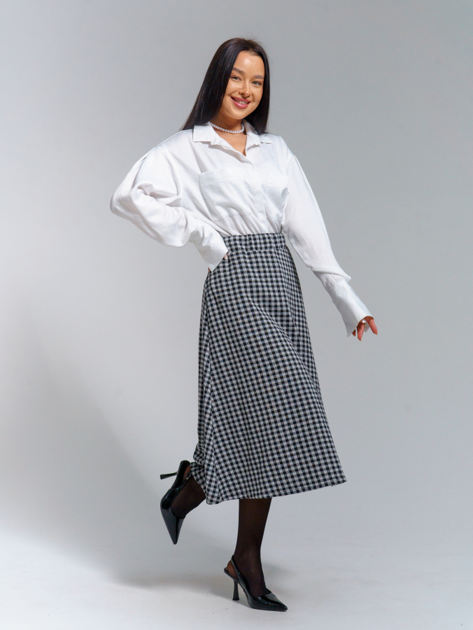 Клетка юбка