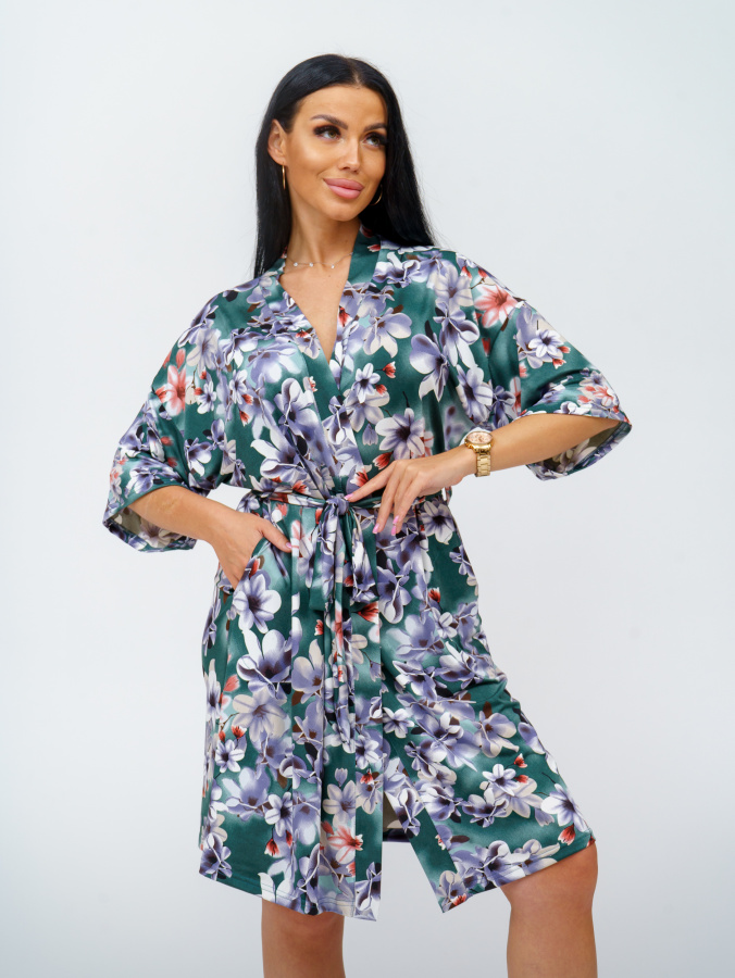 Токио(зеленый) халат