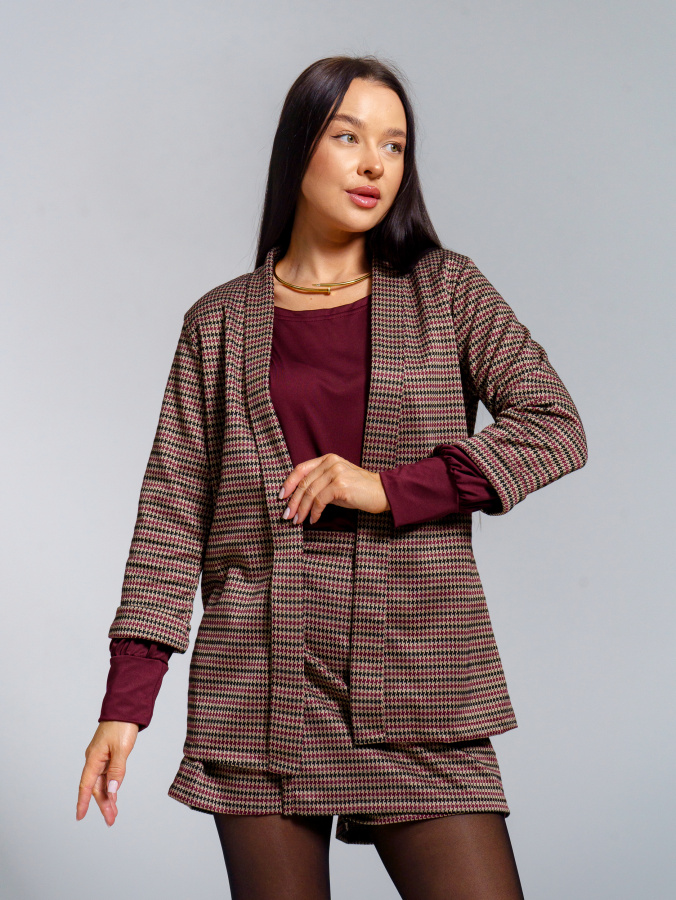 Беатрис (бордо) Жакет Беатрис (бордо) Жакет