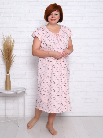 Фаина плюс(бантики) сорочка ночная