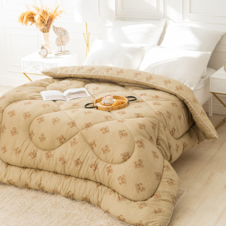 Одеяло "Овечья шерсть" зима п/э