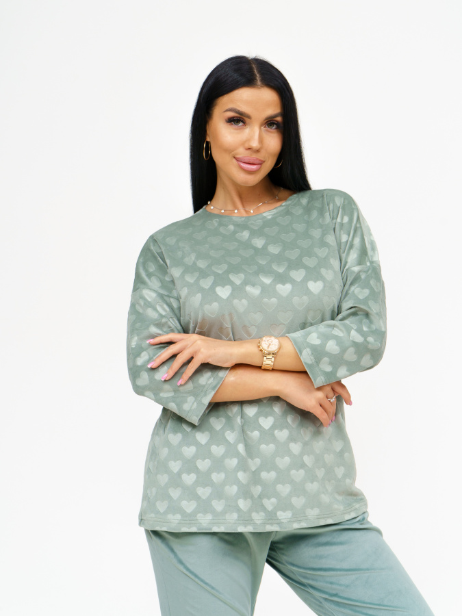 Комильфо(олива) костюм