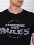Рулс (чёрный) футболка