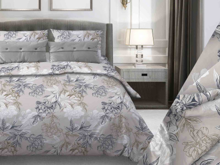 Симфония(серо-бежевый) КПБ бязь