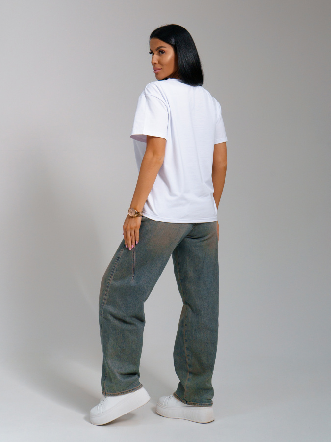 Оливия(белый) футболка