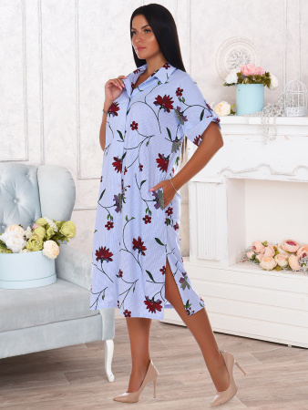 Батист халат-рубашка Батист халат-рубашка