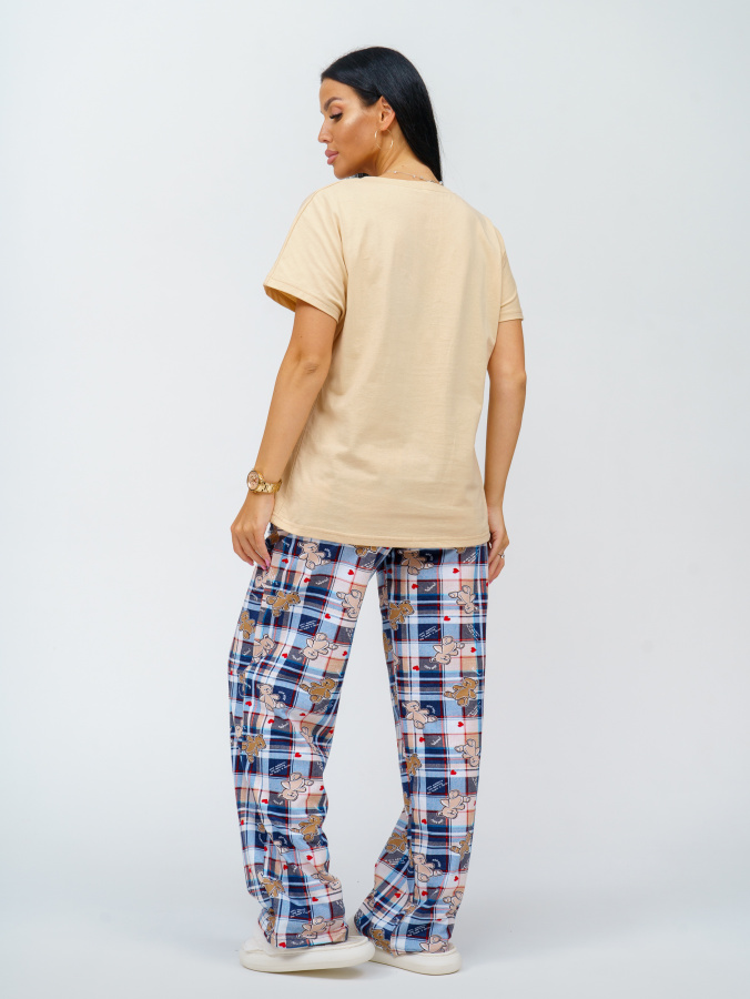 Фиеста(бежевый) пижама