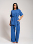 Жасмин(индиго) костюм