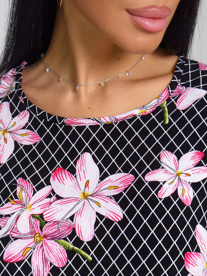 Лилия(чёрный) платье