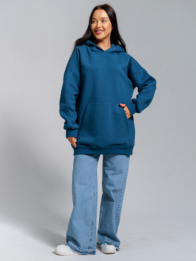 Перфект(индиго) толстовка(худи)