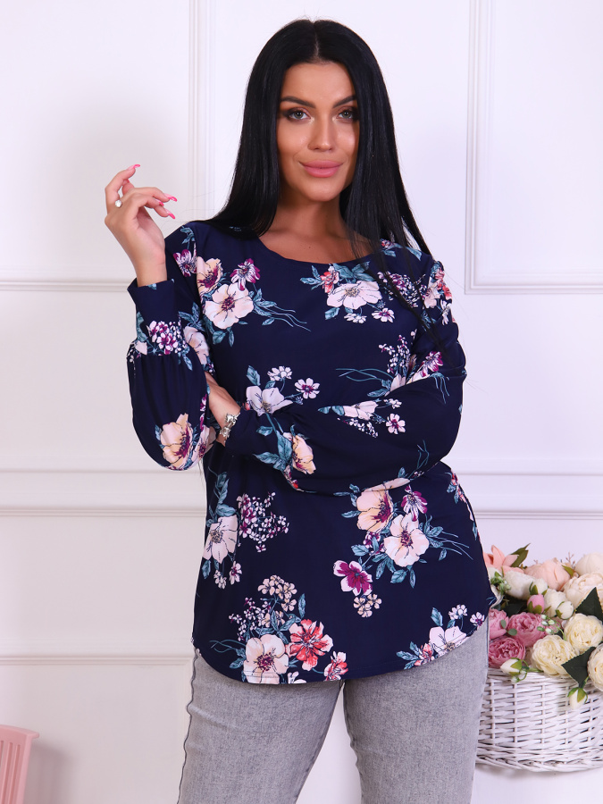 Рапсодия(цветы) блузка