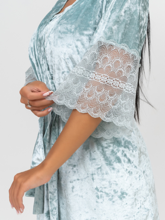 Искушение(мята) пеньюар