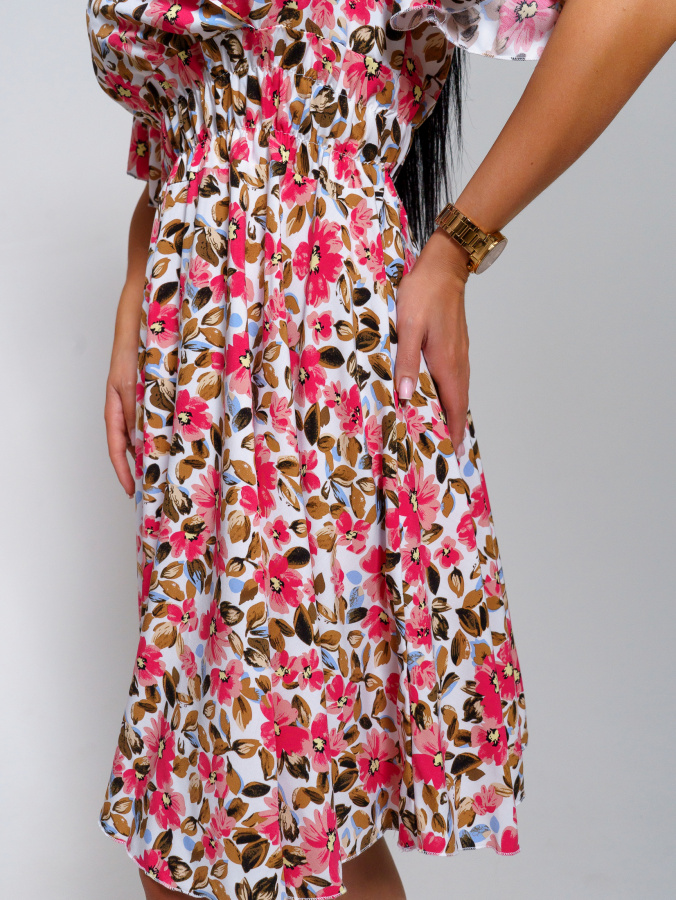 Ирис(цветы) платье