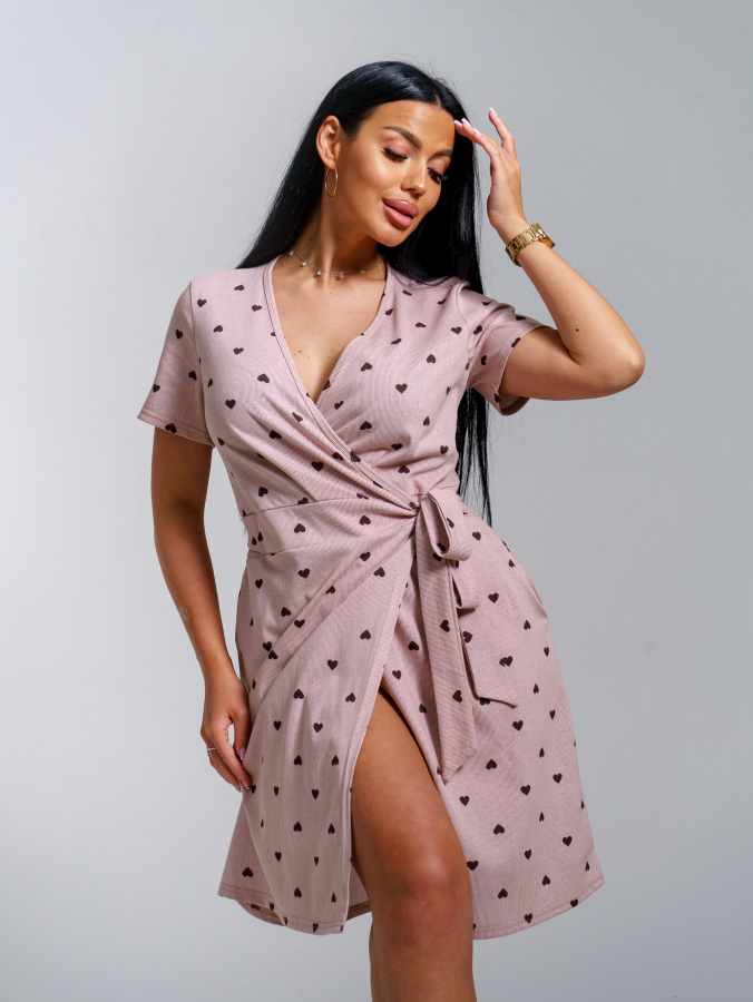 Рози(шоколад) халат