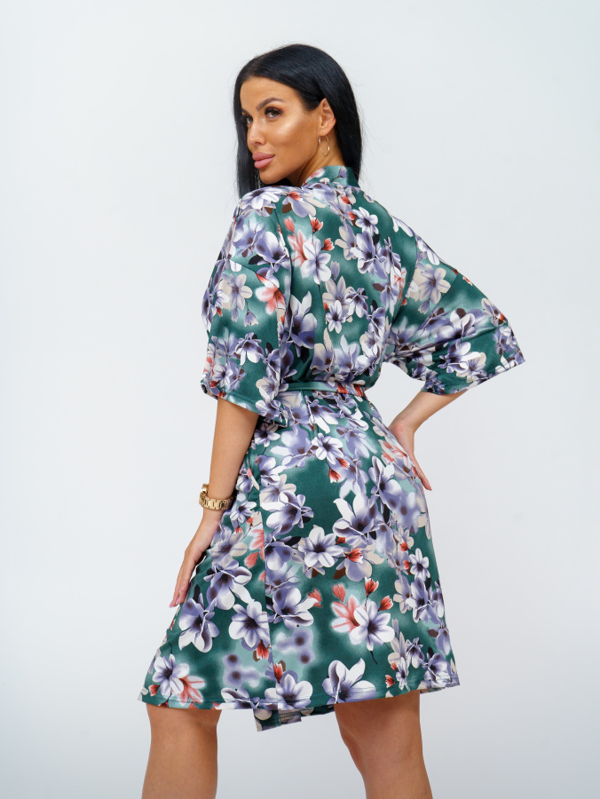 Токио(зеленый) халат