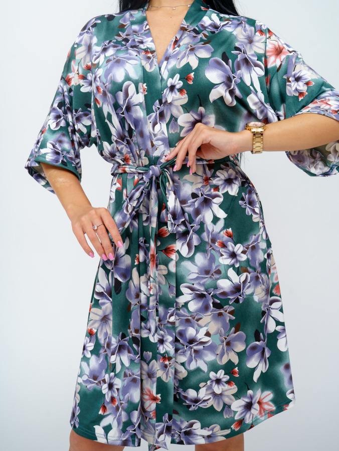 Токио(зеленый) халат