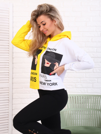 Мэри толстовка укороченная