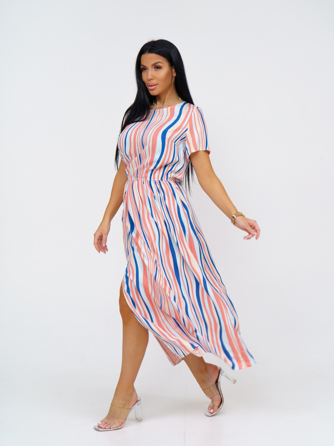 Ассоль(волна коралл) платье