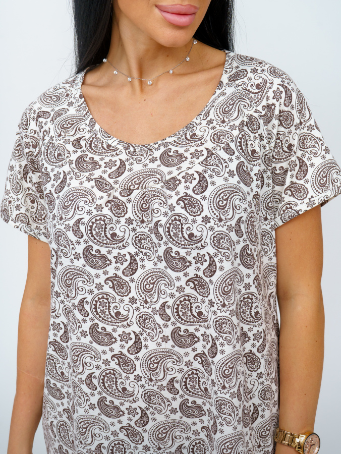 Ульяна(огурцы) сорочка ночная Ульяна(огурцы) сорочка ночная