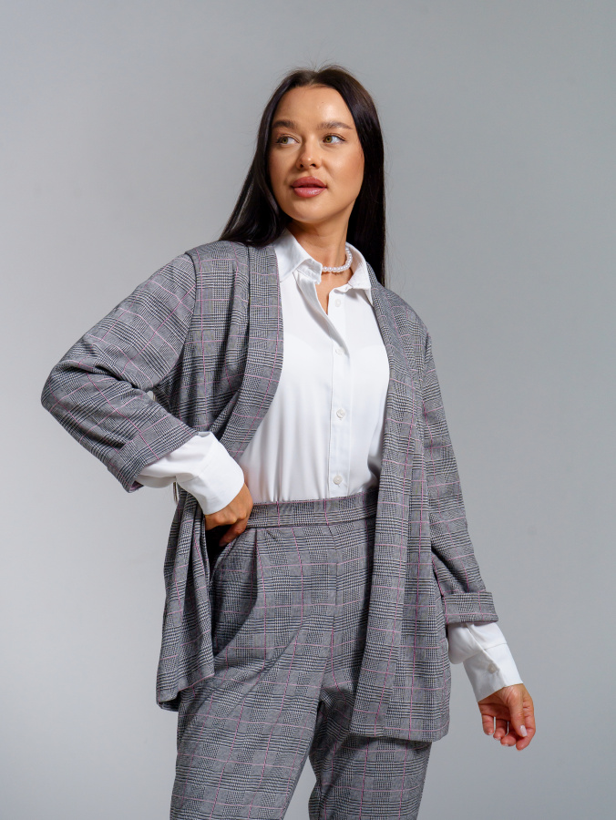 Классика(розовый) жакет Классика(розовый) жакет