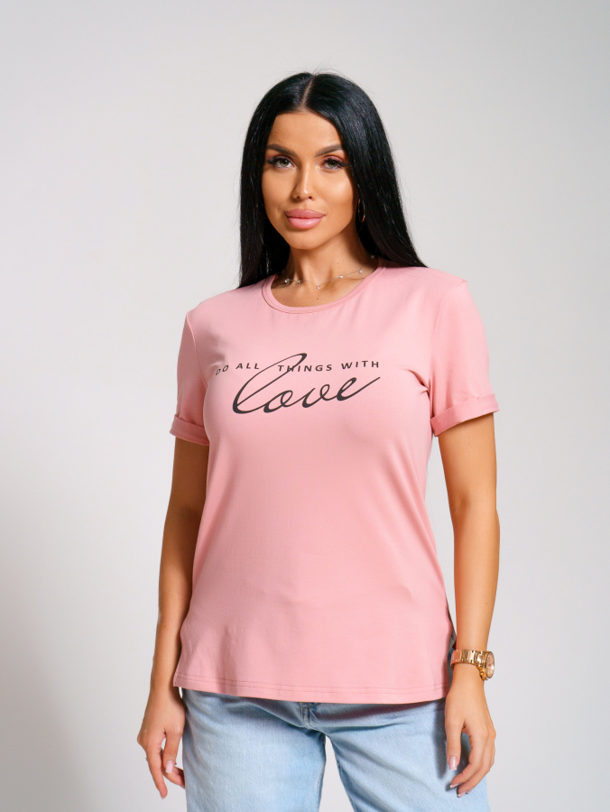 Браво(пудра) футболка