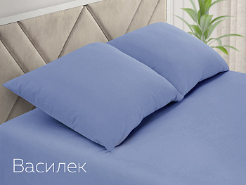 Простынь Евро(200*220) поплин(василек) Простынь Евро(200*220) поплин(василек)